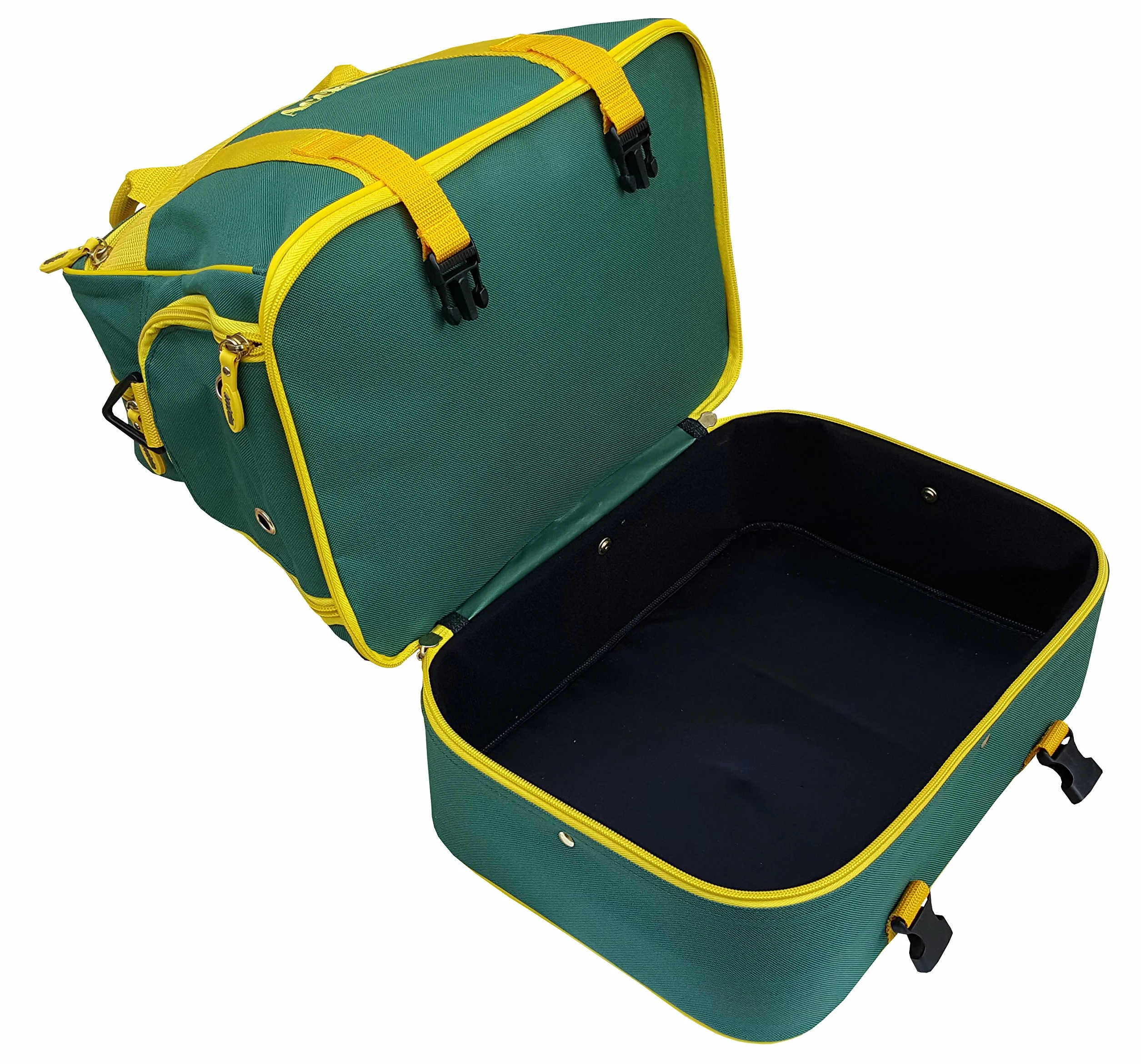 Acclaim Farne Midi Borsa da bowling in nylon 4 livelli verde manico telescopico pieghevole 96,5 cm