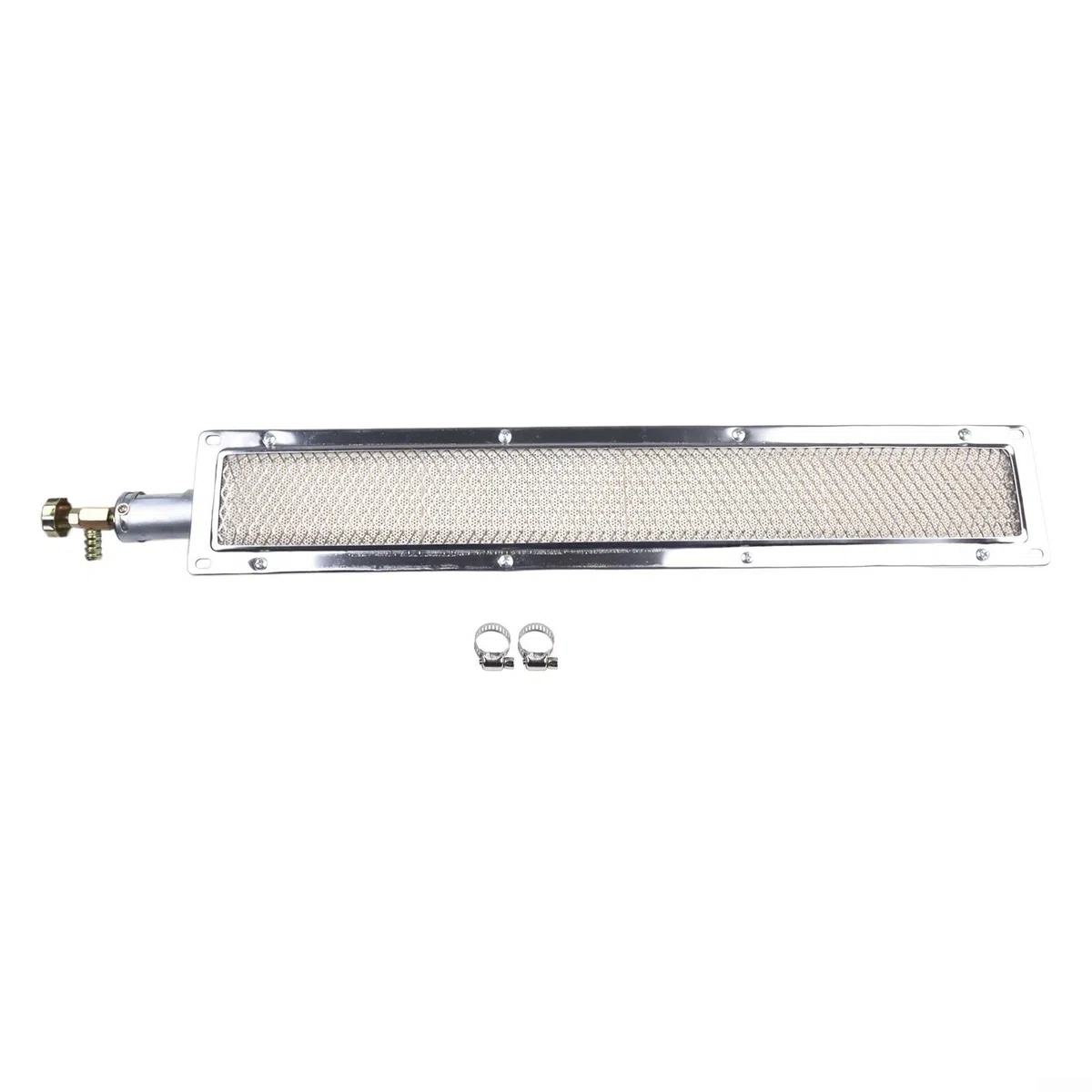 Bruciatore in ceramica a infrarossi per barbecue a gas 41x8 cm 53x9,5 cm