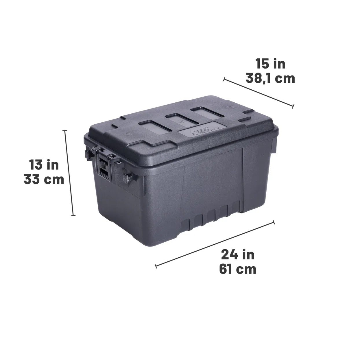 PLANO Sportsman's Trunk – Scatola portaoggetti di grado militare con coperchio, resistente, grande, da campeggio ed esercito, perfetto per caccia, paintball, softair, casa, diversi colori e dimensioni