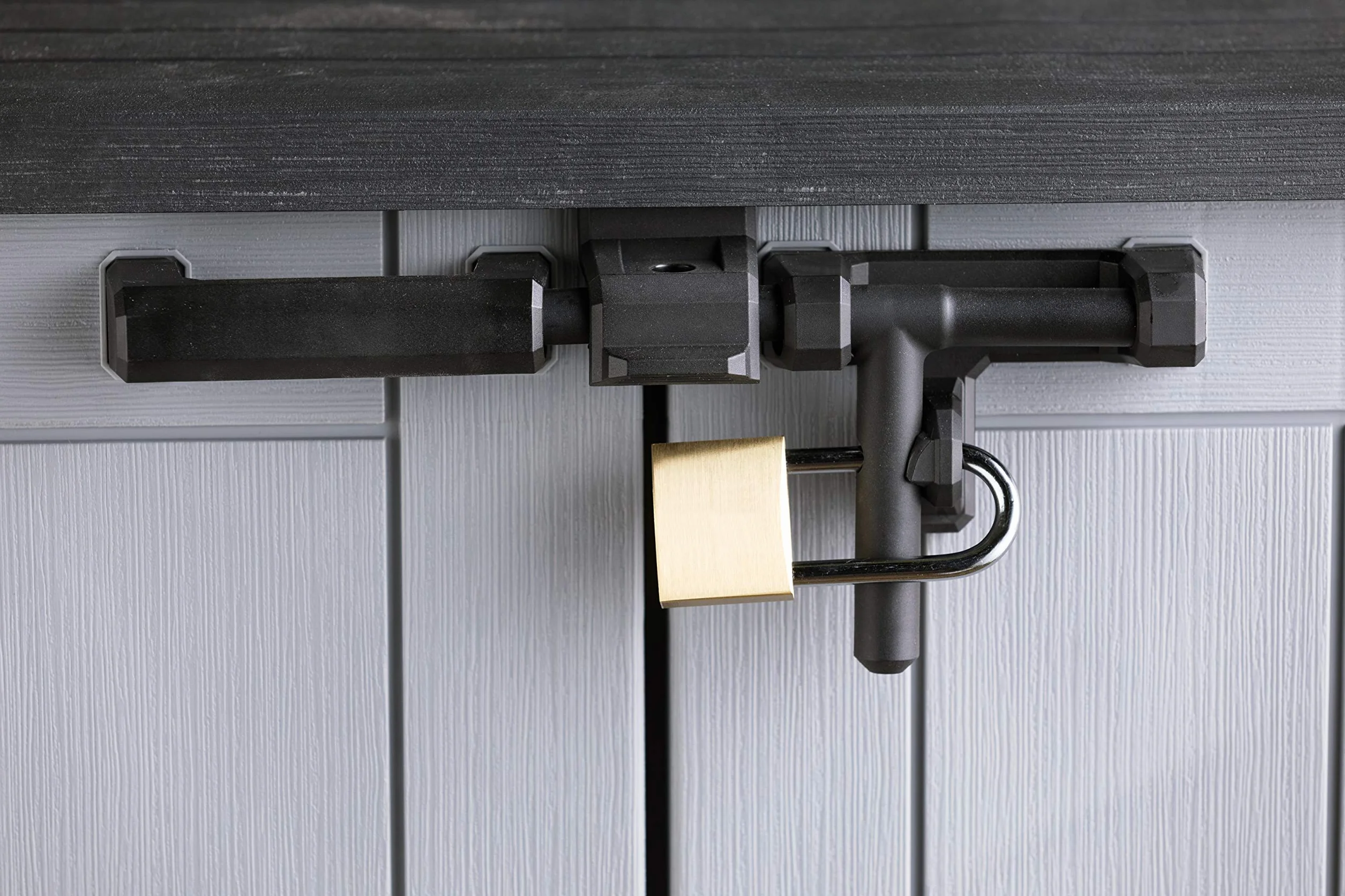 Keter Porta Attrezzi da Esterno Store-It-Out Nova 880 L 132x71,5x113,5H cm Grigio/Nero