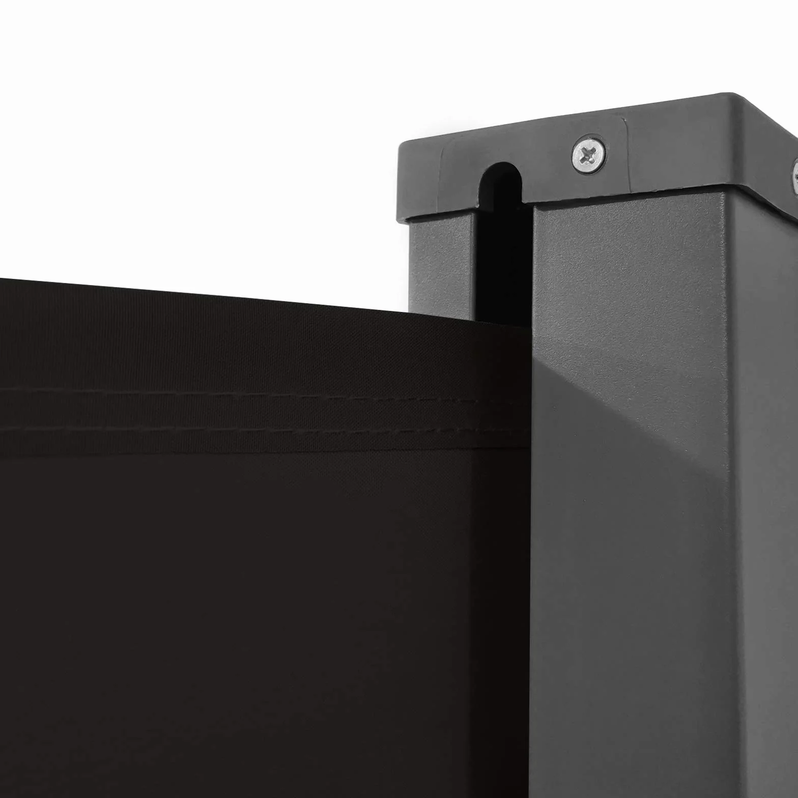 Tende da Sole Paravento Laterale Frangivento Estensibile Protezione Privacy per Terrazza 180 x 300 cm Antracite